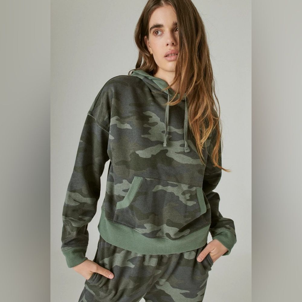 Lucky brand | Chill At Home Fleece Hoodie | size large